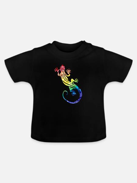 Big_G - Baby Bio-T-Shirt mit Rundhals - Schwarz