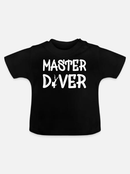 Master Diver - Baby Bio-T-Shirt mit Rundhals - Schwarz