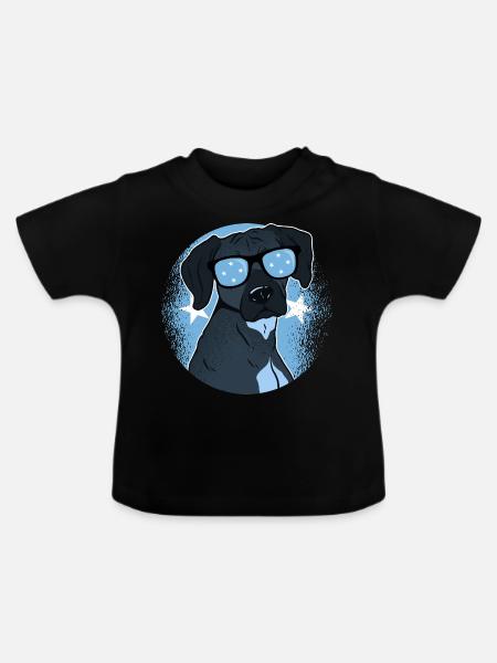 Mikronesien - Baby Bio-T-Shirt mit Rundhals - Schwarz