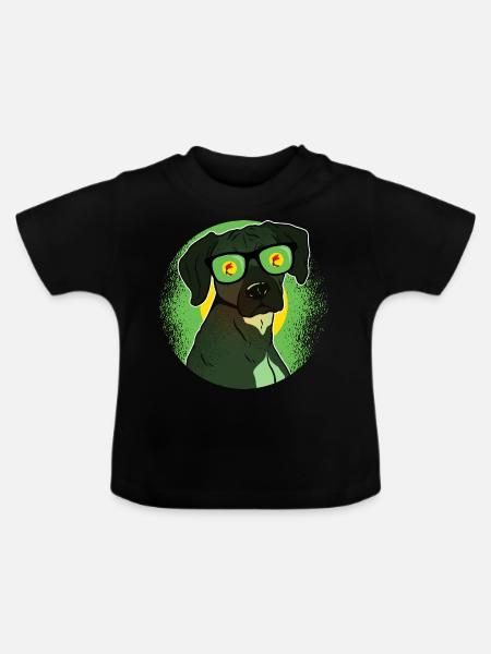 Zaire - Baby Bio-T-Shirt mit Rundhals - Schwarz