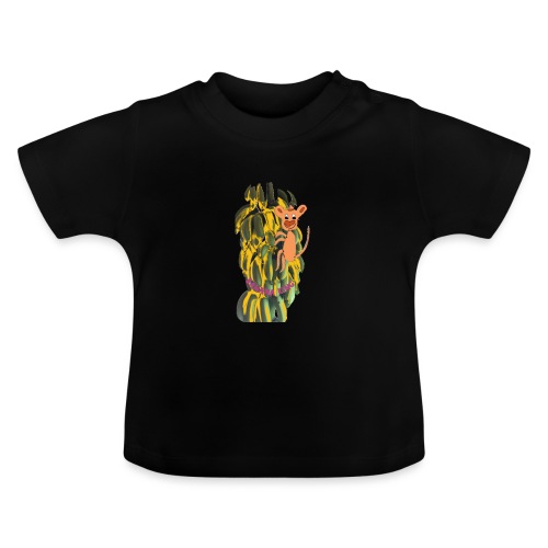 Bananas king - Baby Organic T-Shirt with Round Neck