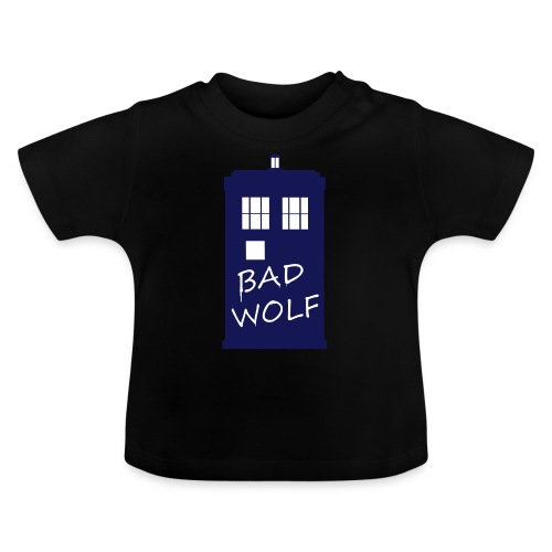 Bad Wolf Tardis - T-shirt bio col rond Bébé