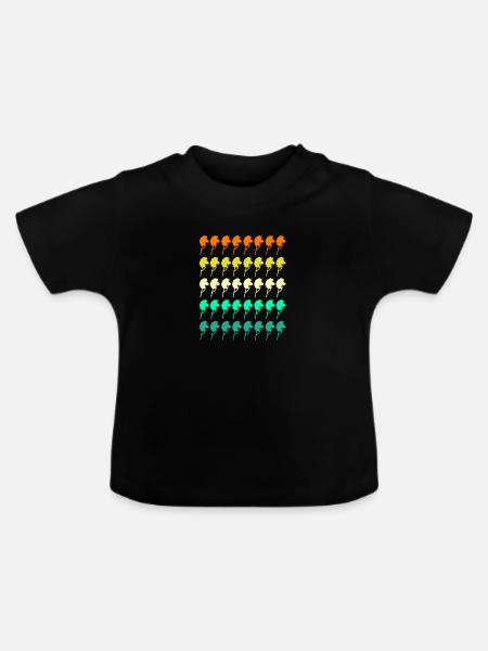 Steckenpferd Hobby Horsing - Baby Bio-T-Shirt mit Rundhals - Schwarz