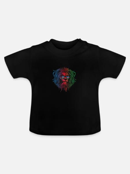 Aserbaidschan - Baby Bio-T-Shirt mit Rundhals - Schwarz