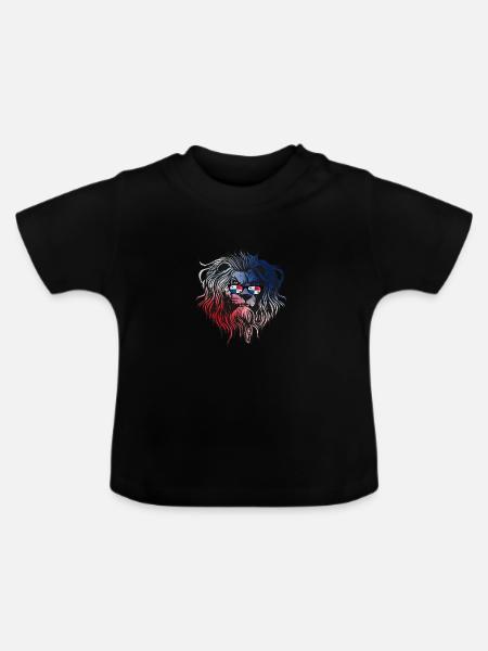 Panama - Baby Bio-T-Shirt mit Rundhals - Schwarz