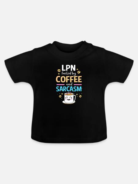 Krankenschwester Krankenpfleger Krankenpflegerin - Baby Bio-T-Shirt mit Rundhals - Schwarz