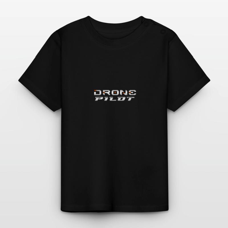 Drone Drones Drone Flight Drone Pilot T-shirt bio col rond Bébé