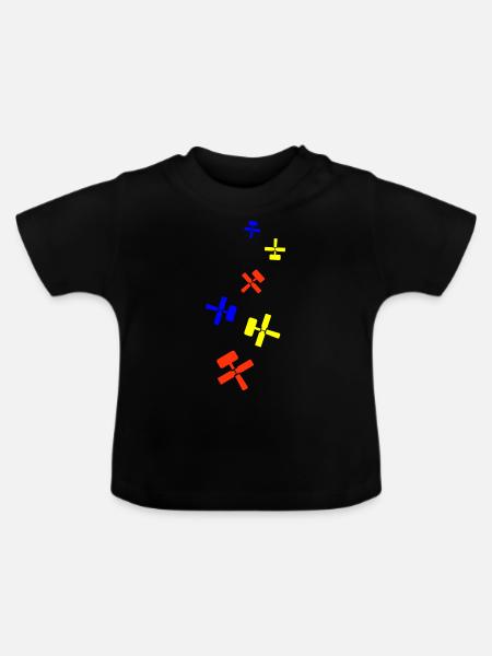 Werkzeug Symbol - Baby Bio-T-Shirt mit Rundhals - Schwarz