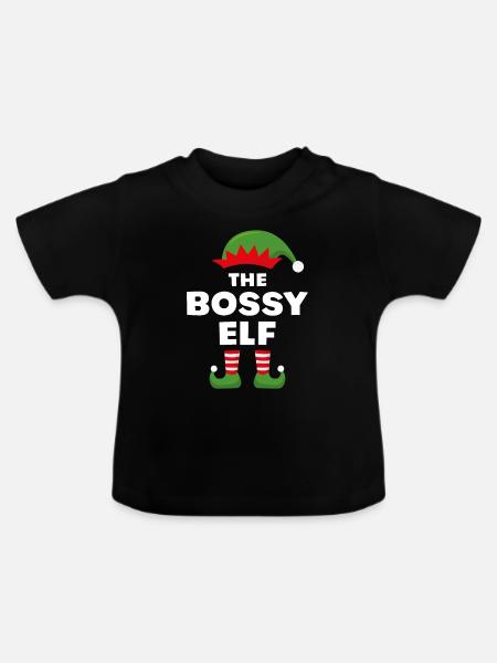 Der herrische Elf - Baby Bio-T-Shirt mit Rundhals - Schwarz
