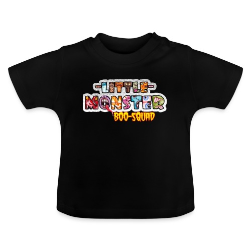 Little Monster BOO Squad Halloween Feier Party - Baby Bio-T-Shirt mit Rundhals