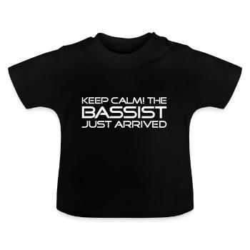 Bass - T-shirt bio col rond Bébé - noir - Devant