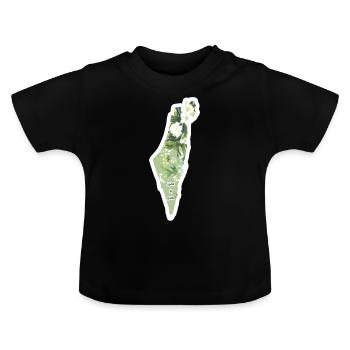 JASMIN LAND - Baby Bio-T-Shirt mit Rundhals - Schwarz - Vorne
