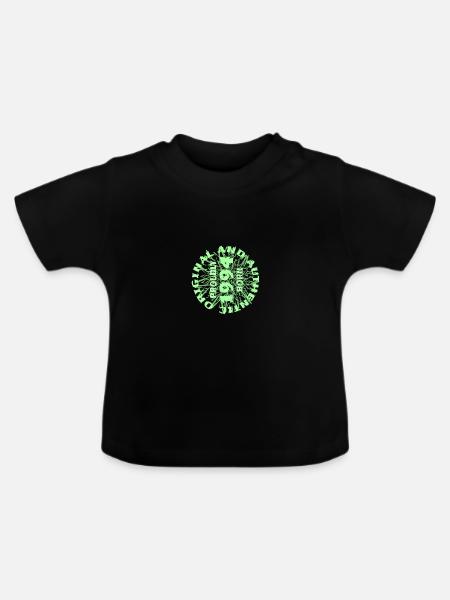 Hobby 1994 - Baby Bio-T-Shirt mit Rundhals - Schwarz
