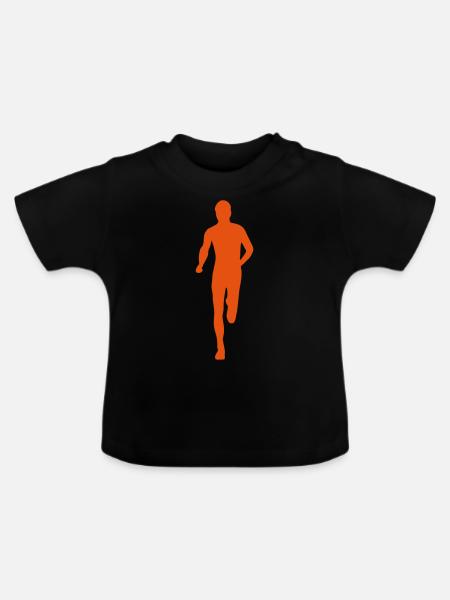 laufen - Baby Bio-T-Shirt mit Rundhals - Schwarz