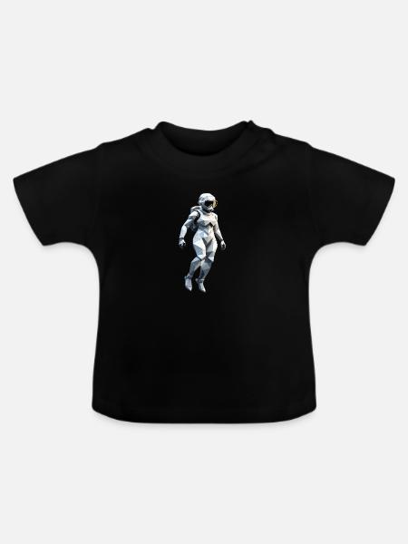 Diver - Hobby Sticker - Baby Bio-T-Shirt mit Rundhals - Schwarz