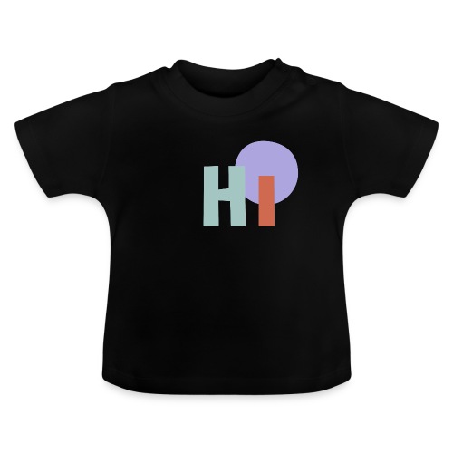 HI - Baby Bio-T-Shirt mit Rundhals