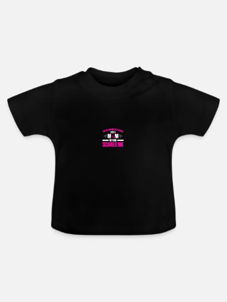 ER Krankenschwester Notfall Krankenschwester - Baby Bio-T-Shirt mit Rundhals - Schwarz