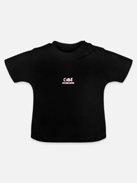 Blob-Fisch Blobfisch - Baby Bio-T-Shirt mit Rundhals - Schwarz