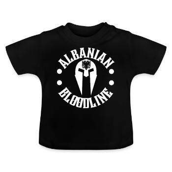Albanian Bloodline - T-shirt bio col rond Bébé - noir - Devant