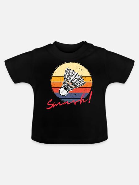 Smash - Baby Bio-T-Shirt mit Rundhals - Schwarz