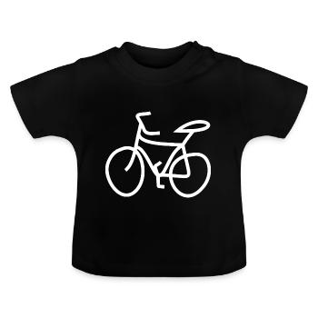 Scribble di do. - Baby Bio-T-Shirt mit Rundhals - Schwarz - Vorne