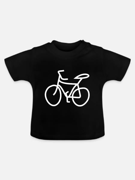 Scribble di do. - Baby Bio-T-Shirt mit Rundhals - Schwarz