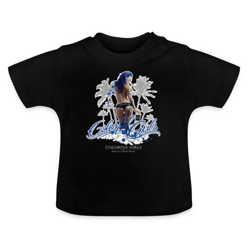Carina Colorful 2 - Baby Bio-T-Shirt mit Rundhals