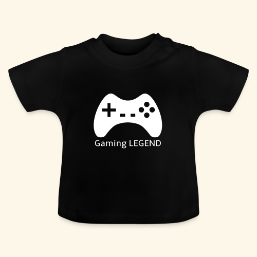Gaming LEGEND - Baby biologisch T-shirt met ronde hals