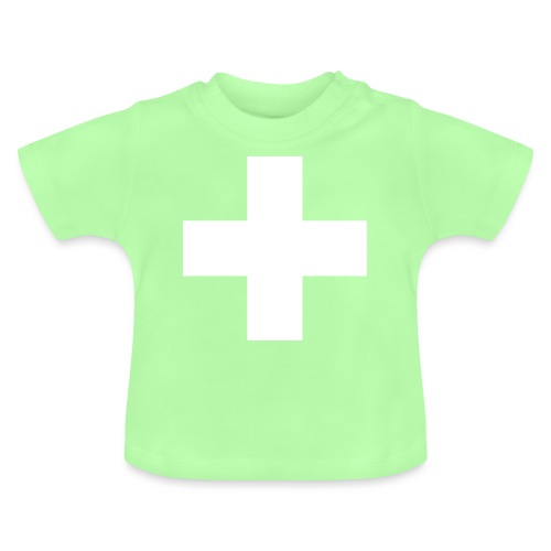 Kreuz - Baby Bio-T-Shirt mit Rundhals