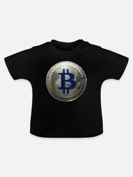 CRYPTO - Baby Bio-T-Shirt mit Rundhals - Schwarz