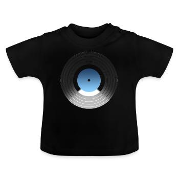 VINYL - T-shirt bio col rond Bébé - noir - Devant