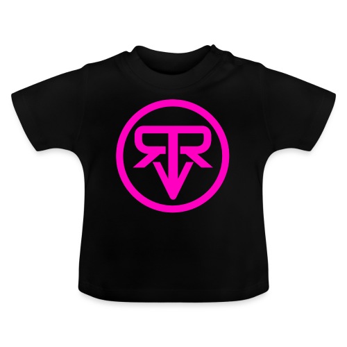 RoraTV Rond Roze - Baby biologisch T-shirt met ronde hals