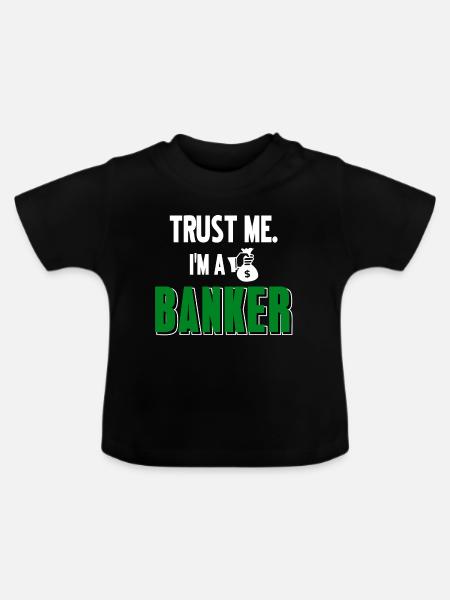 Banque de cadeau - T-shirt bio col rond Bébé - noir