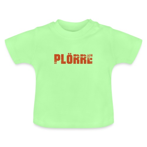 PLÖRRE - Baby Bio-T-Shirt mit Rundhals
