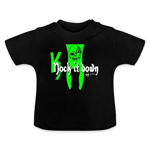 Nock it down - Baby Bio-T-Shirt mit Rundhals