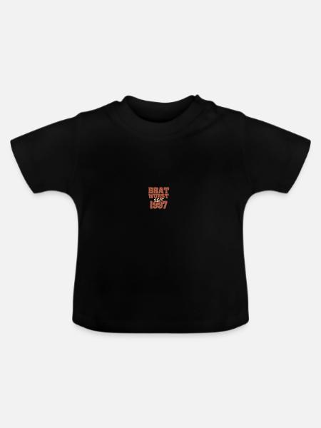 Barbecue 1997 - Baby Bio-T-Shirt mit Rundhals - Schwarz