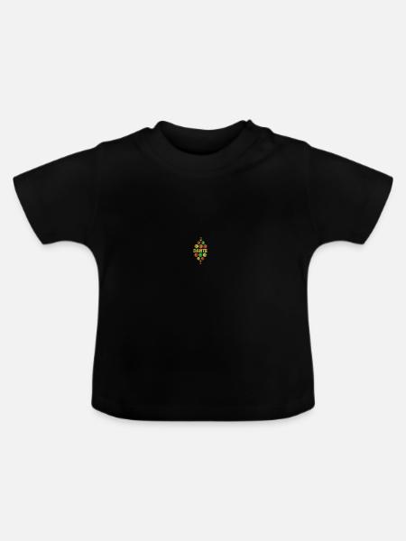 Erstklässler Dante - Baby Bio-T-Shirt mit Rundhals - Schwarz