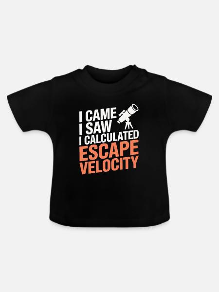 Weltraumkunst des Sonnensystems - Baby Bio-T-Shirt mit Rundhals - Schwarz