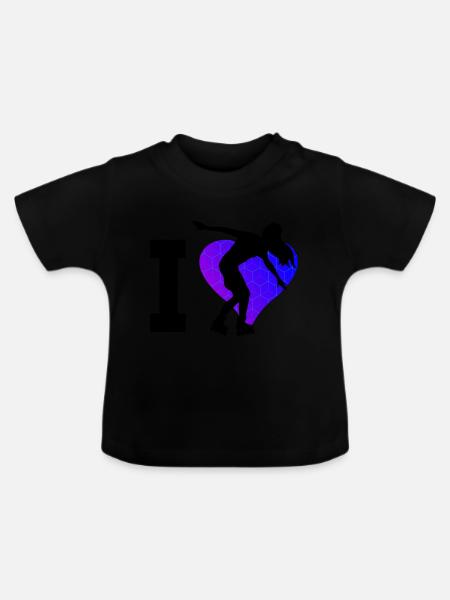 Rollerskaten Rollerskate Roller Skates Herren - Baby Bio-T-Shirt mit Rundhals - Schwarz