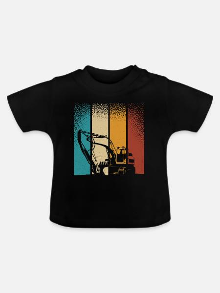 Bagger - Baby Bio-T-Shirt mit Rundhals - Schwarz