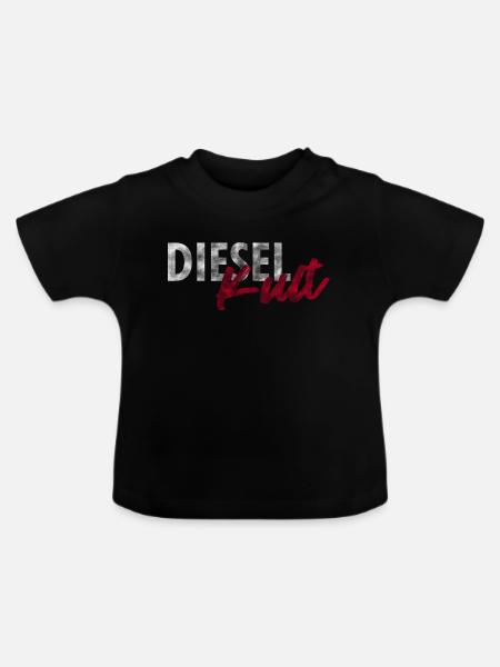 Dieselkult by Dieselholics I Für Diesel Freunde - Baby Bio-T-Shirt mit Rundhals - Schwarz