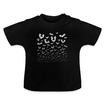 Gothic - Baby Bio-T-Shirt mit Rundhals - Schwarz - Vorne