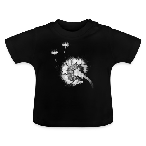 Pusteblume - Baby Bio-T-Shirt mit Rundhals