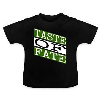 destiny culinary masterpieces gift idea - Baby Bio-T-Shirt mit Rundhals - Schwarz - Vorne