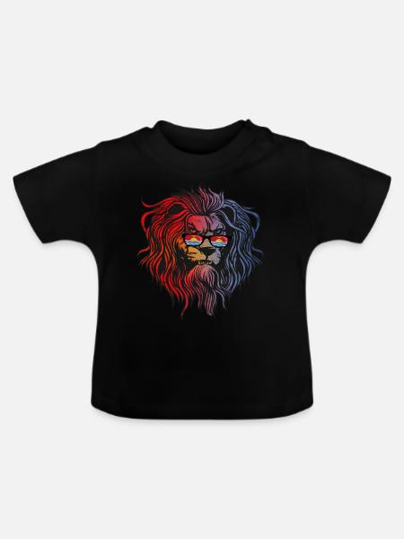 Kiribati - Baby Bio-T-Shirt mit Rundhals - Schwarz