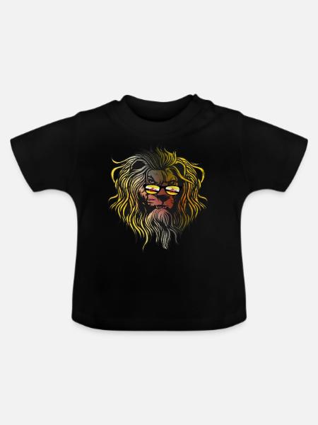 Brunei - Baby Bio-T-Shirt mit Rundhals - Schwarz