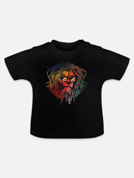 Seychellen - Baby Bio-T-Shirt mit Rundhals - Schwarz