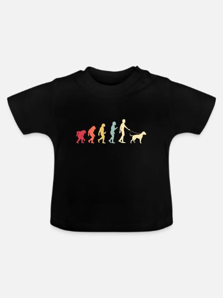 American Pit Bull Terrier - T-shirt bio col rond Bébé - noir