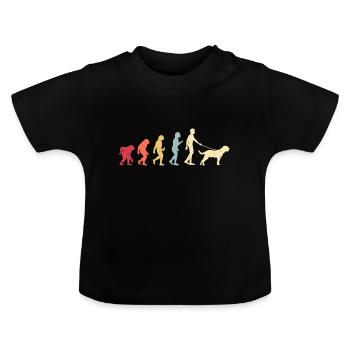 Dogue de Bordeaux - T-shirt bio col rond Bébé - noir - Devant