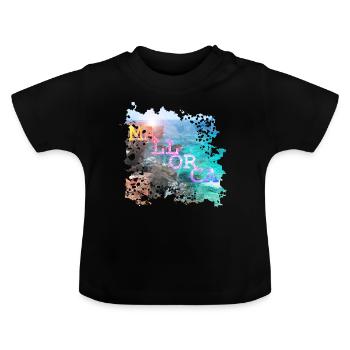 Mallorca - Baby Bio-T-Shirt mit Rundhals - Schwarz - Vorne